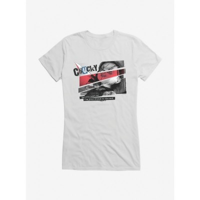 Chucky Inspired Heart T-Shirt for Girls