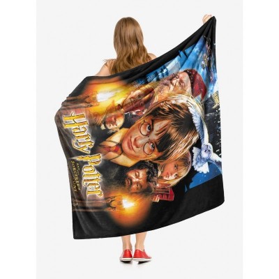 Harry Potter Sorcerer's Stone Silk Touch Throw Blanket by The Northwest