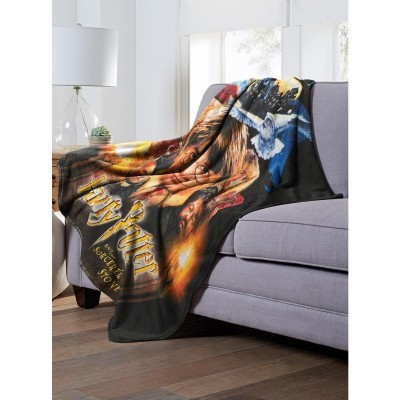 Harry Potter Sorcerer's Stone Silk Touch Throw Blanket by The Northwest