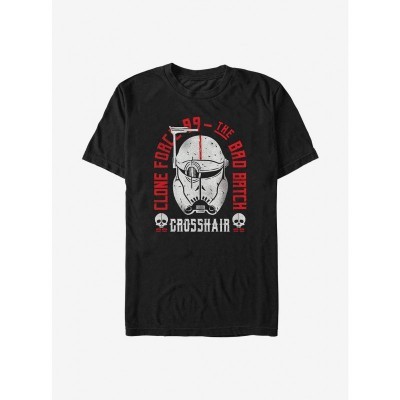 Star Wars The Bad Batch Clone Force 99 Crosshair Unisex T-Shirt - Black