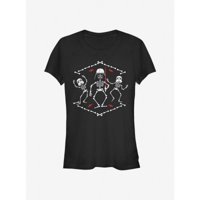 Star Wars Darth Vader Girls Lightweight T-Shirt - Junior Sizes Black