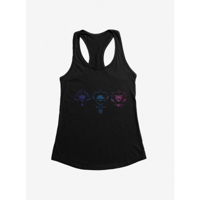Monster High Trio Haunt Couture Logo Tank Top for Girls - Black