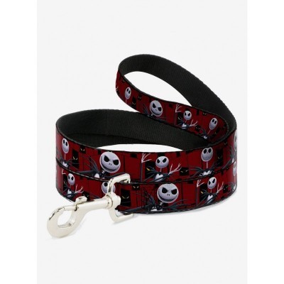 The Nightmare Before Christmas Jack Skellington Peek-a-boo Eyes Dog Leash