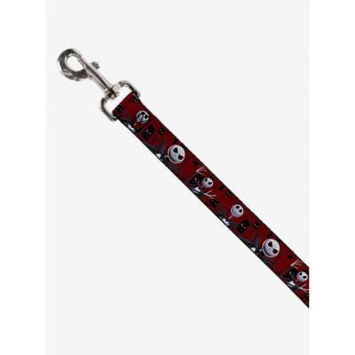 The Nightmare Before Christmas Jack Skellington Peek-a-boo Eyes Dog Leash