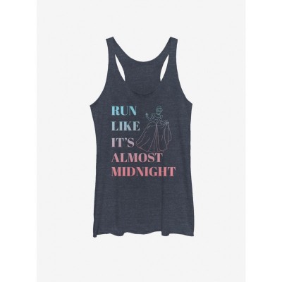 Disney's Run Like It's Almost Midnight Junior Girls' T-Shirt - Blue