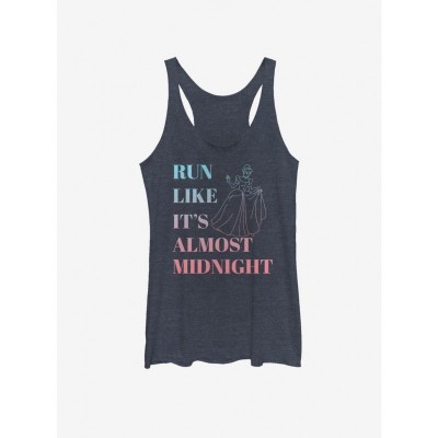 Disney's Run Like It's Almost Midnight Junior Girls' T-Shirt - Blue