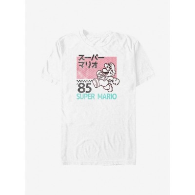Super Mario Pop White T-Shirt for Men