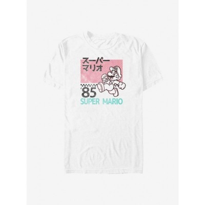 Super Mario Pop White T-Shirt for Men