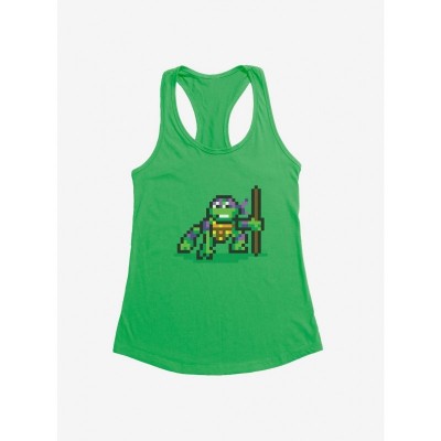 Digital Donatello Tee for Girls - Lightweight Cotton & Polyester