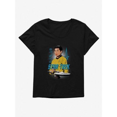 Star Trek Sulu Women's Plus Size Comfortable Scoop Neck T-Shirt