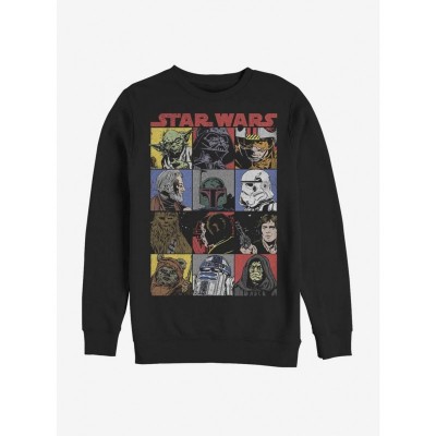 Star Wars Graphic Sweatshirt - Black Men's Size