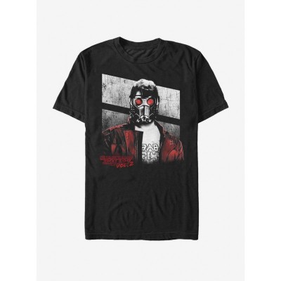 Marvel Star-Lord Line T-Shirt - Guardians of the Galaxy Vol. 2 - Unisex Black