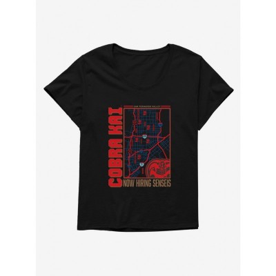 Cobra Kai Senseis Scoop Neck T-Shirt for Plus Size Women