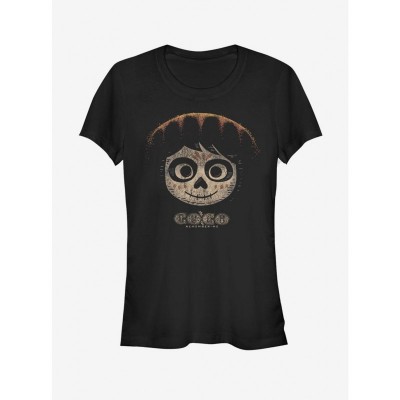 Disney Pixar Coco Remember Me Too Fitted Black Girls T-Shirt