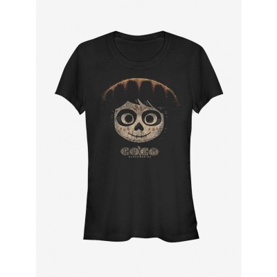 Disney Pixar Coco Remember Me Too Fitted Black Girls T-Shirt