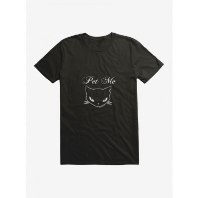 Emily Strange Pet Me Men's Lightweight T-Shirt