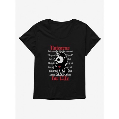 Skelanimals Unicorns Girls Plus Size T-Shirt