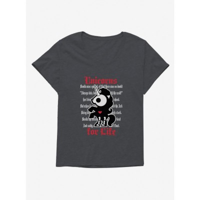 Skelanimals Unicorns Girls Plus Size T-Shirt