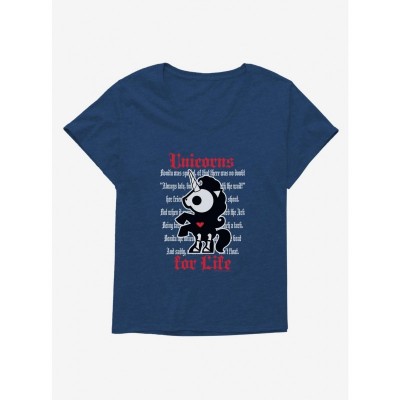 Skelanimals Unicorns Girls Plus Size T-Shirt