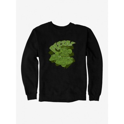 Teenage Mutant Ninja Turtles Pizza Run Men's Heavyweight Fleece Sweatshirt