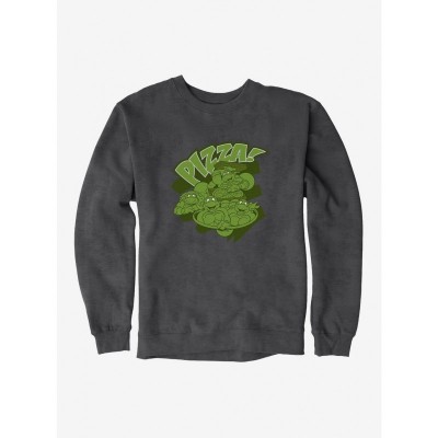 Teenage Mutant Ninja Turtles Pizza Run Men's Heavyweight Fleece Sweatshirt