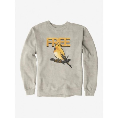 Square Enix Free Bird Men's White Cotton Sweatshirt