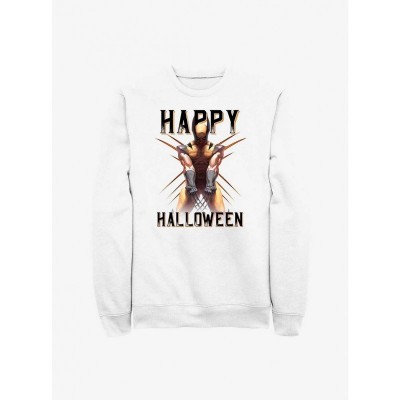Marvel Wolverine Halloween Sweatshirt - White for Men