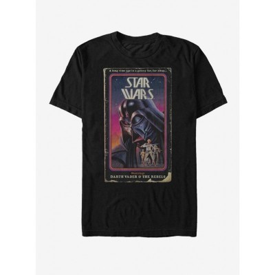 Star Wars Retro Videotape Art T-Shirt - Unisex Black