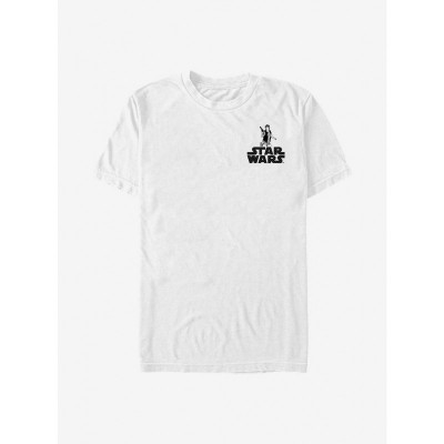 Star Wars Lightweight T-Shirt - Men's Unisex Han Solo Design in White
