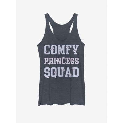 Disney Girls Comfortable Tank Top - Blue Princess Design