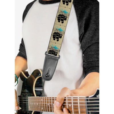 Disney Pirates of the Caribbean Black Pearl Ship Tattoo Adjustable Guitar Strap