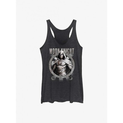 Marvel Moon Knight Team Girls Tank Top - Junior Size Black
