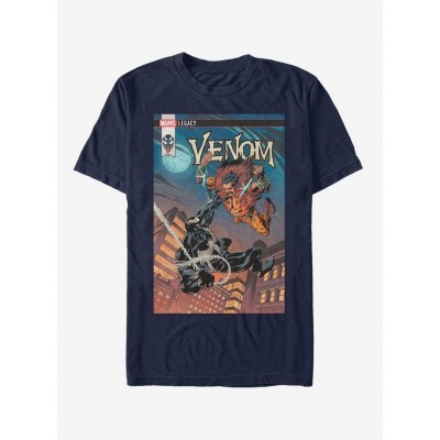 Marvel Hunted Venom Graphic T-Shirt - Blue for Men