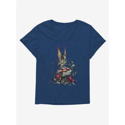 Trick Mushroom Plus Size Fairy Tee for Girls