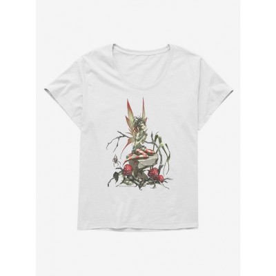 Trick Mushroom Plus Size Fairy Tee for Girls
