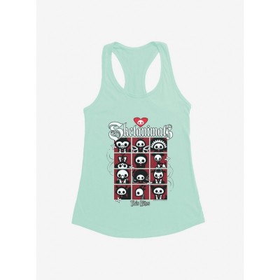 Skelanimals Girls Lightweight Cotton and Polyester Tank Top