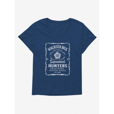 Supernatural Family Brand Plus Size Scoop Neck Tee for Girls