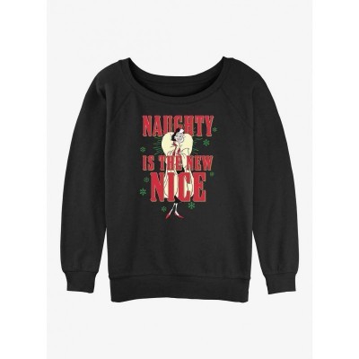 Disney's New Nice Girls Slouchy Sweatshirt - Black