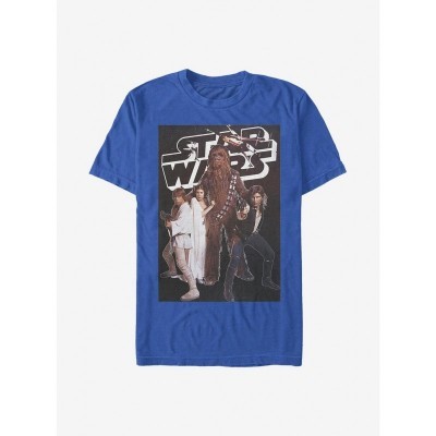 Star Wars Crew Neck T-Shirt - Unisex Blue