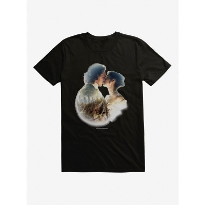 Outlander Claire Jamie Kiss Lightweight Cotton T-Shirt for Men