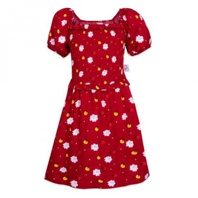 Snow White Inspired Disney ily 4EVER Girls Puffed Sleeve Dress
