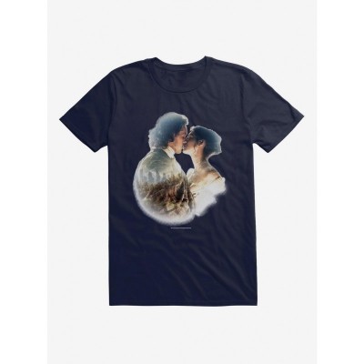 Outlander Claire Jamie Kiss Lightweight Cotton T-Shirt for Men
