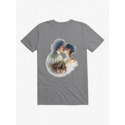 Outlander Claire Jamie Kiss Lightweight Cotton T-Shirt for Men
