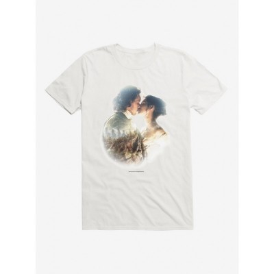 Outlander Claire Jamie Kiss Lightweight Cotton T-Shirt for Men