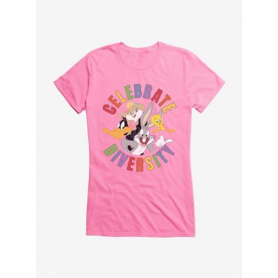 Looney Tunes Friends Pride Junior T-Shirt