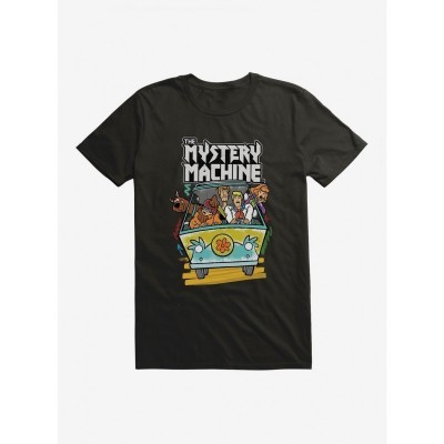 Scooby-Doo Mystery Machine Spooky Graphic Tee for Men