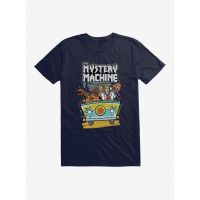 Scooby-Doo Mystery Machine Spooky Graphic Tee for Men