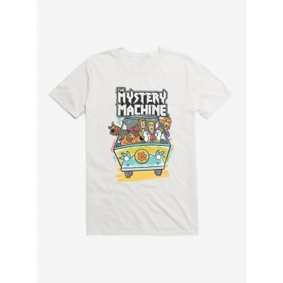 Scooby-Doo Mystery Machine Spooky Graphic Tee for Men