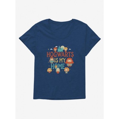 Harry Potter Hogwarts Home Themed Women's Plus Size T-Shirt