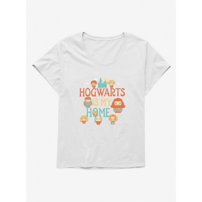 Harry Potter Hogwarts Home Themed Women's Plus Size T-Shirt